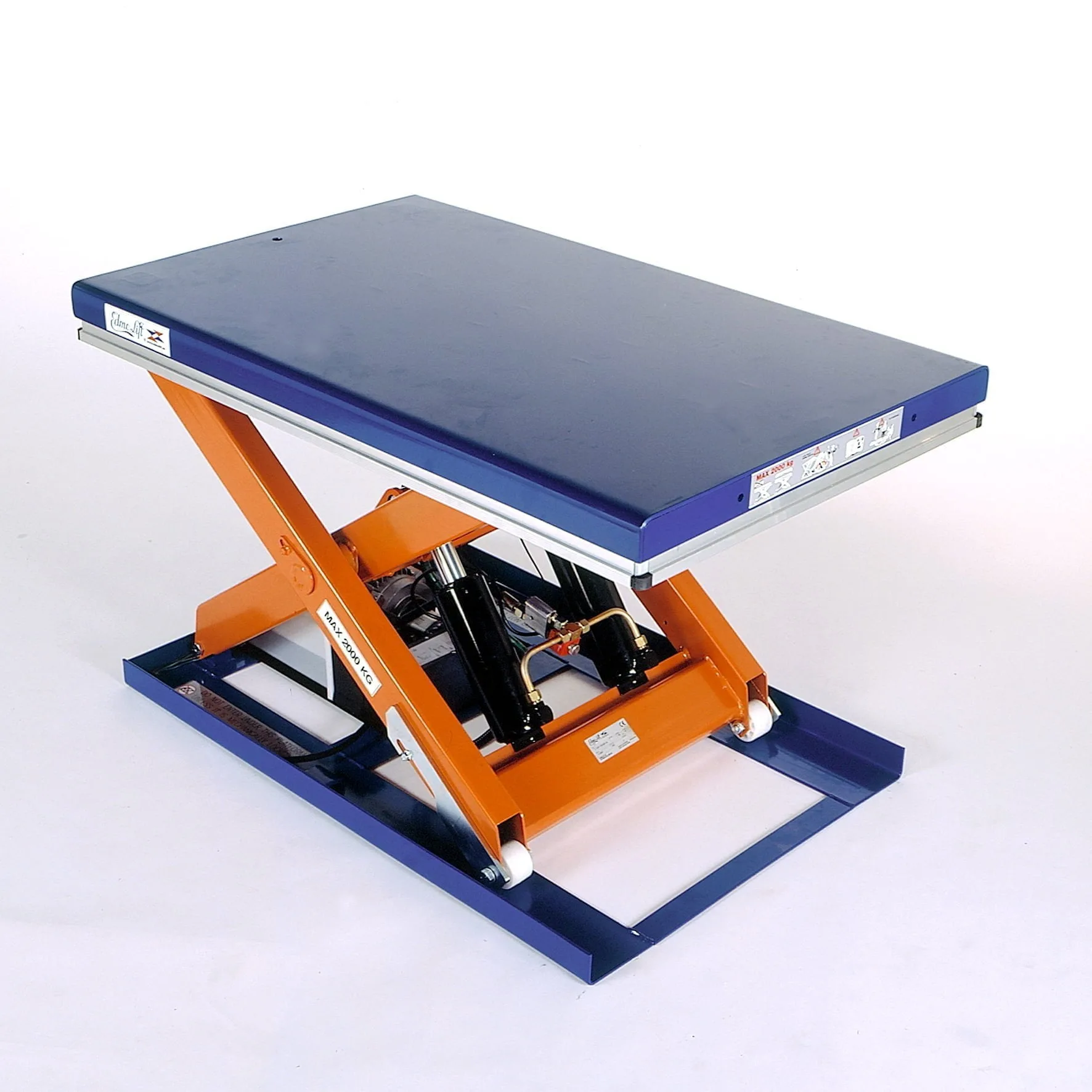 Lyftbord Edmolift, 1300x1000 mm, kapacitet 2000 kg - Bild 3