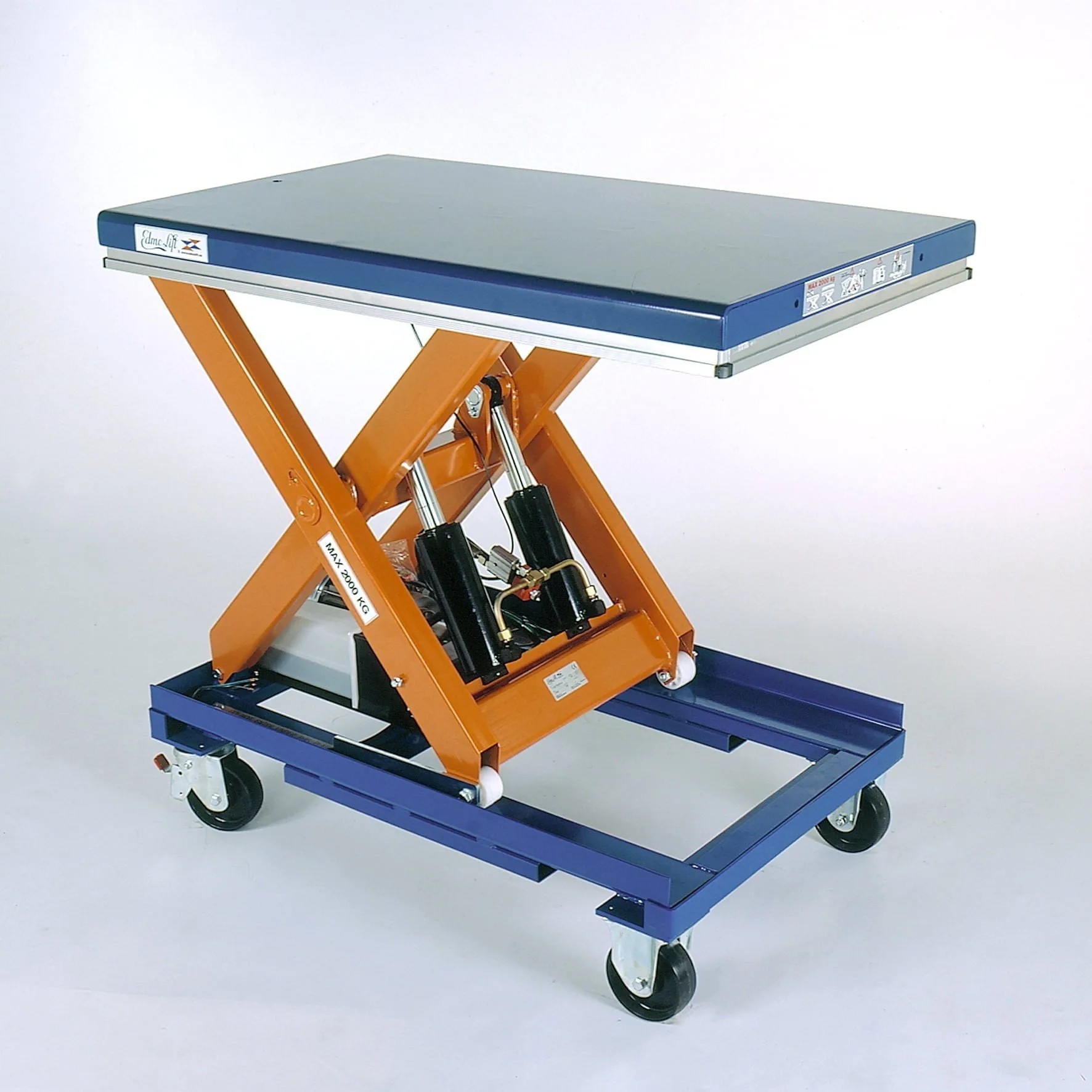 Lyftbord Edmolift, 1300x1000 mm, kapacitet 2000 kg - Bild 12