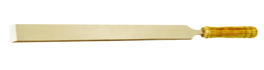 Gnistfri skrapa, Bahco, aluminium-brons, flat, längd 325 mm