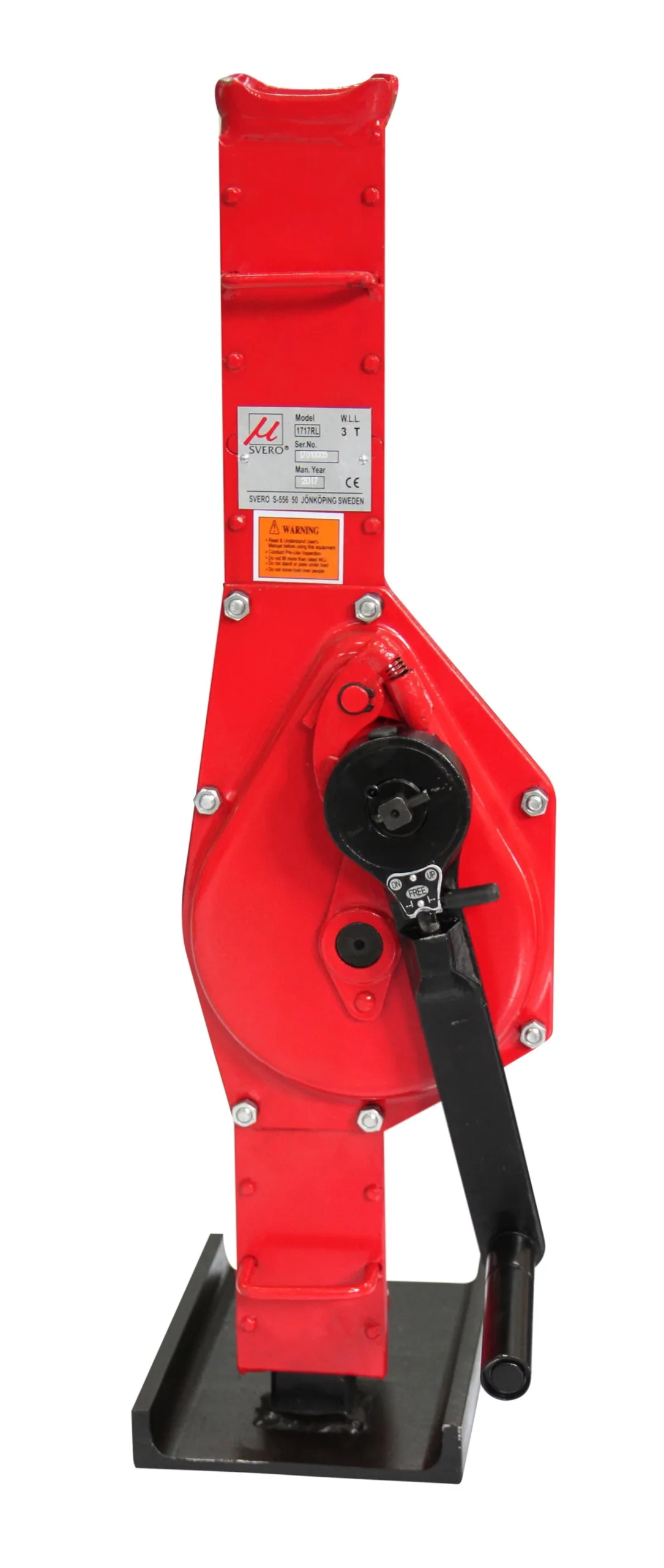 Mekanisk rallardomkraft 5000 kg