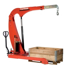 Mobil verkstadskran, parallellt chassi, kapacitet 1000 kg