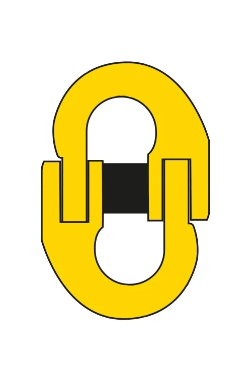Kopplingslänk 1,12 ton, 6 mm, klass 8