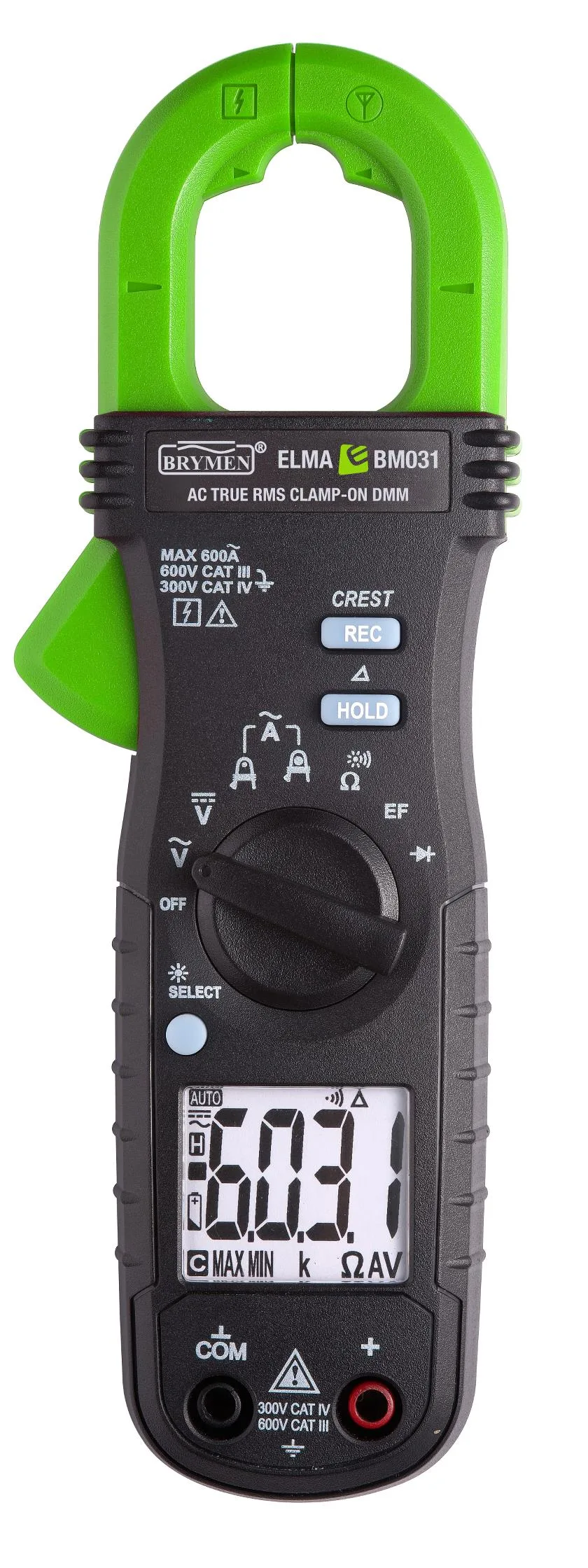Elma BM031 True RMS AC tångamperemeter