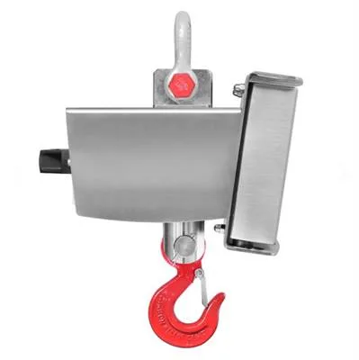 Rostfri kranvåg, krönt, IP67, 150 kg/0,05 kg - Bild 2