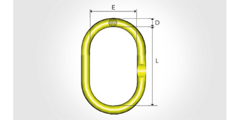 Ögla MF GrabiQ, för 1-4-parts sling, 25 ton