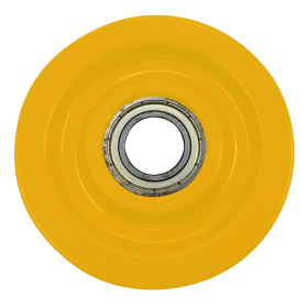 Linhjul 1000 kg, kullagrat, D=125 mm