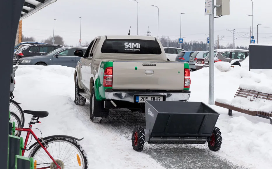 Sami sandspridare S-290, 270 liter, kulkoppling - Bild 4
