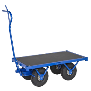 Flakvagn 1300 kg, 1,2 m, luftgummihjul ??
