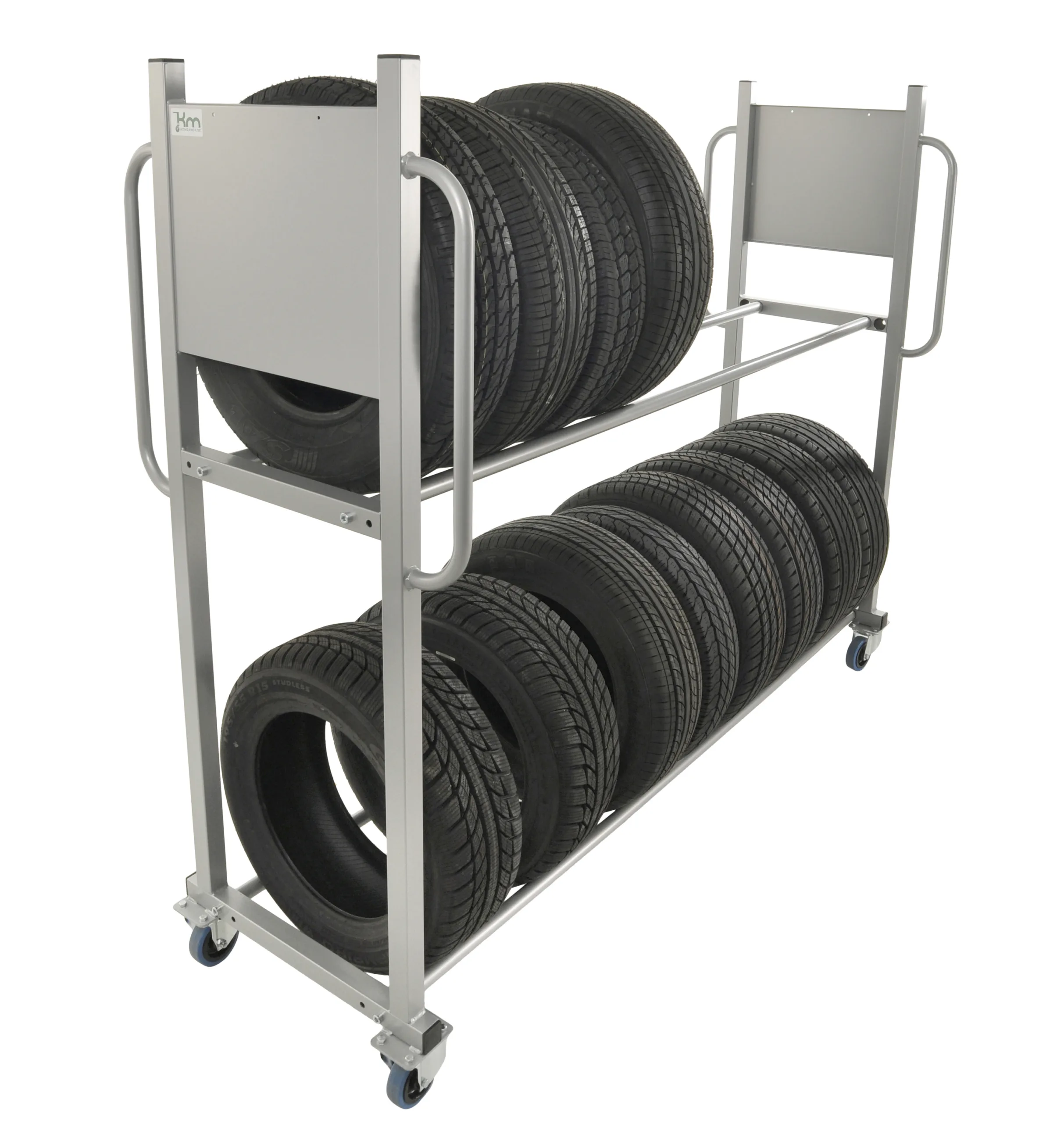 Däckställ med hjul, 300 kg