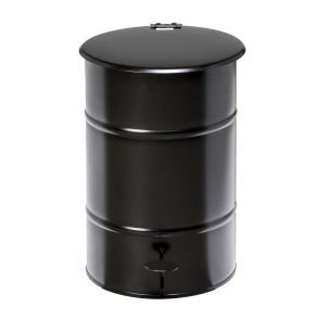 Avfallstunna 30L, fotpedal, svart