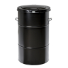 Avfallstunna 160L, svart