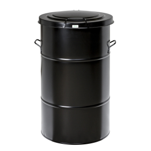 Avfallstunna 160L, svart