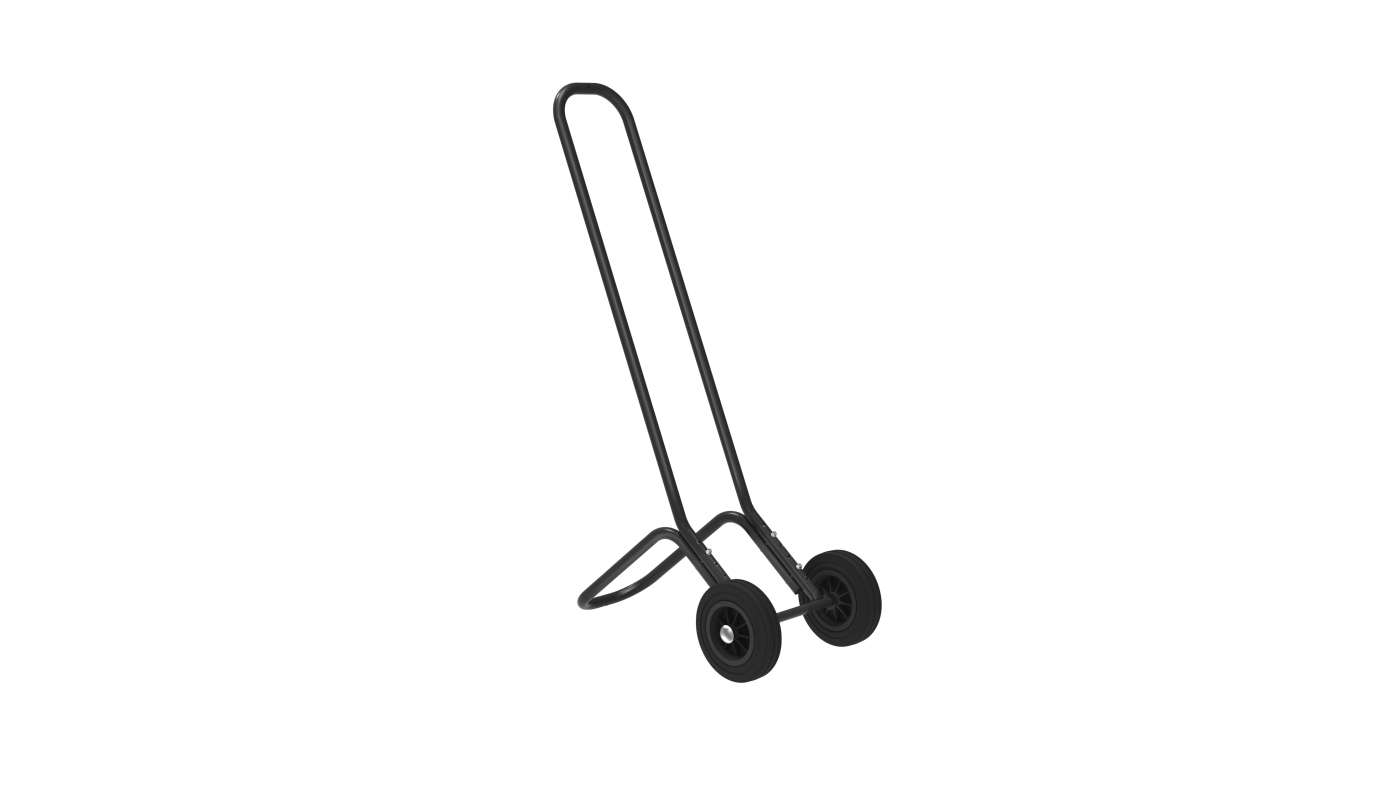Stolkärra 75 kg, svart
