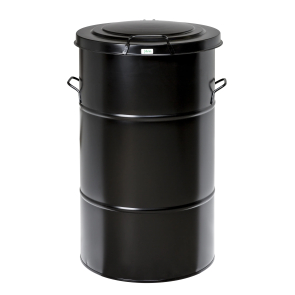 Avfallstunna 115L, svart