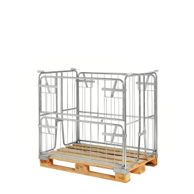 Pallcontainer EUR, 1200x800x1000mm