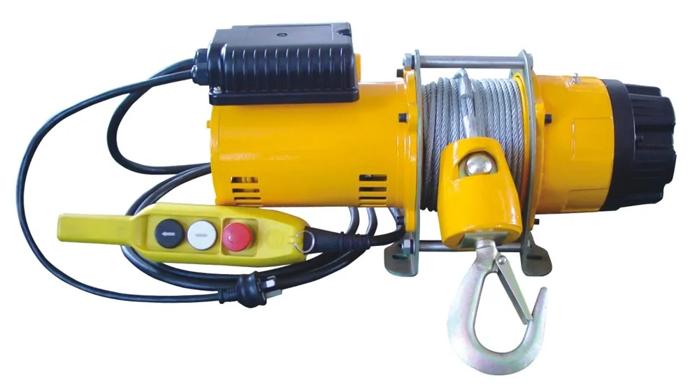 Elektrisk vinsch 300kg, 1-fas, 29m vajer
