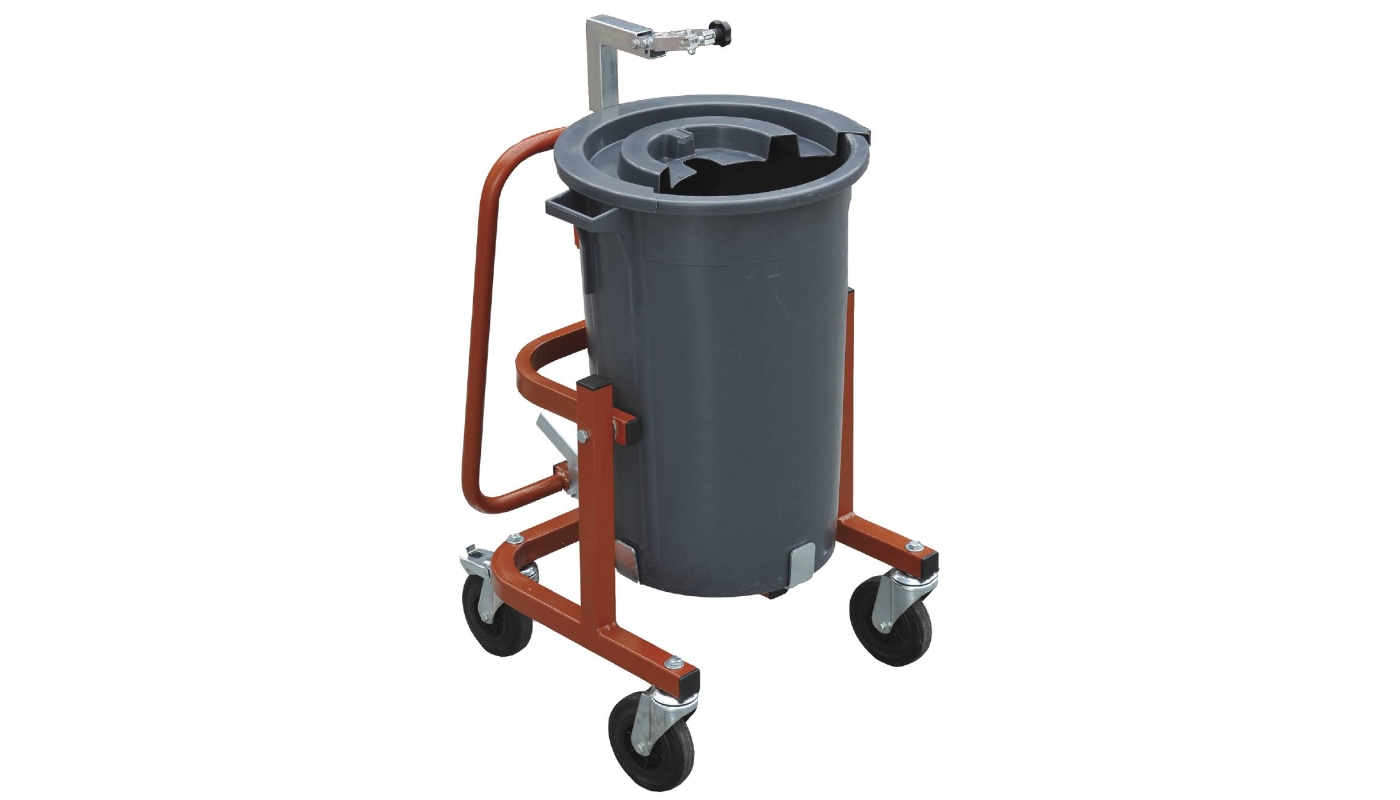 Flytspackelvagn ink. tunna 75L
