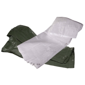 Lättviktspresenning 120g/m², 7,2X12M, transparent