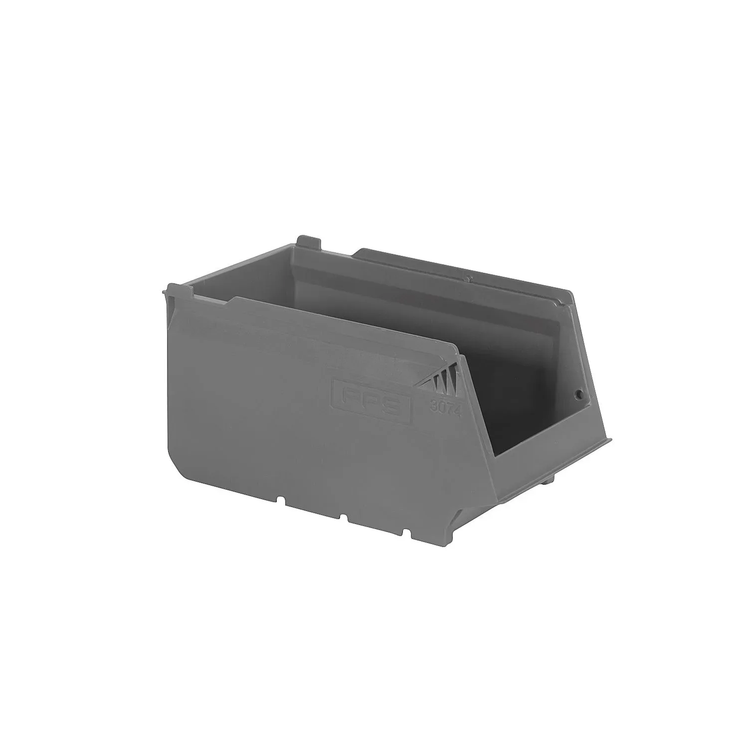 Förrådsback 4,8L, 250x148x130mm, grå