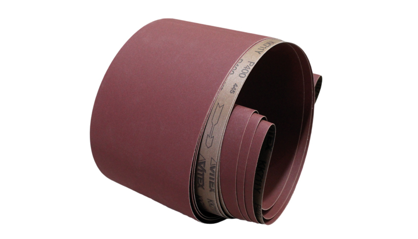 Slipband Aluminiumoxid, 3300 x 100 mm,10st/frp