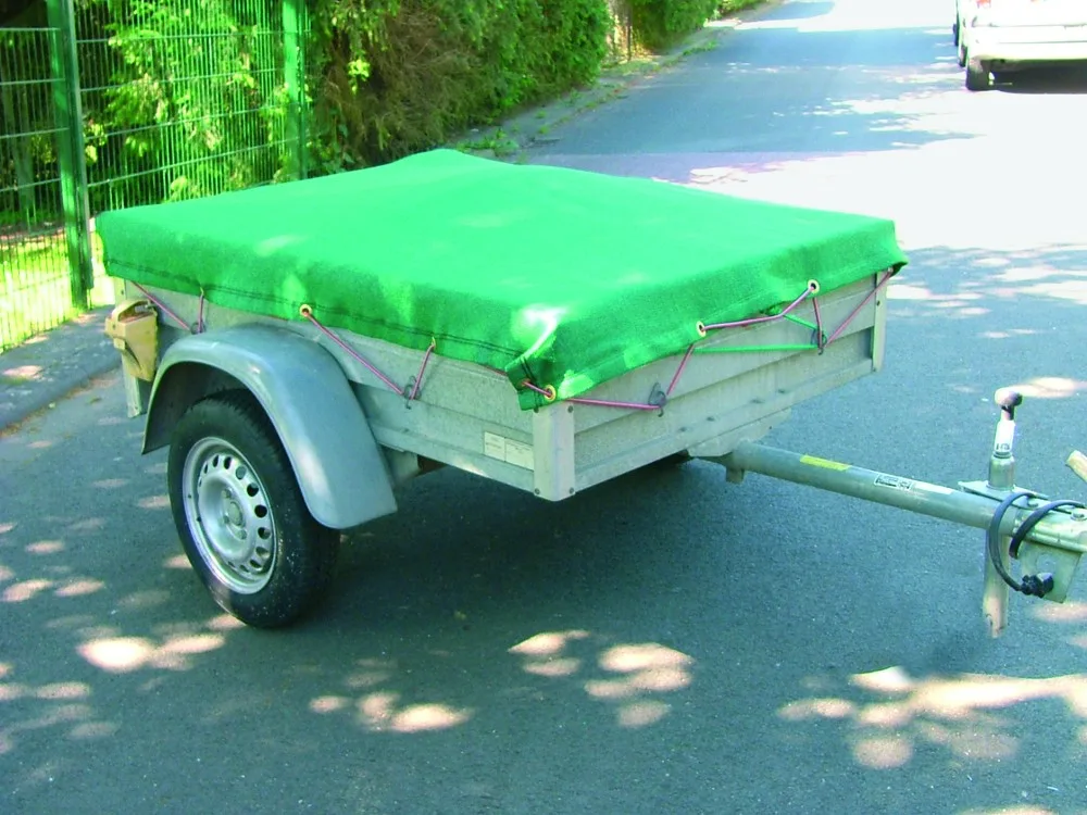 Släpvagnsväv 3 x 3,5 m. 240g/m², svart