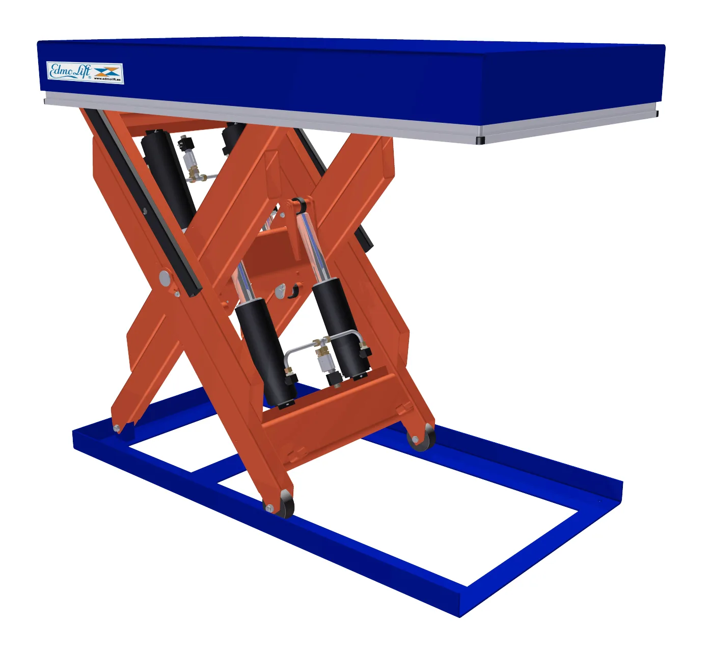 Lyftbord Edmolift TM 6000, 1700x900mm, 6000 kg, fristående aggregat