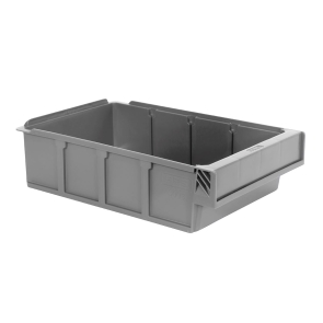 Lagerlåda 3,1L, 300x188x80mm, grå