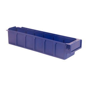 Lagerlåda 1,9L, 400x94x80mm, blå
