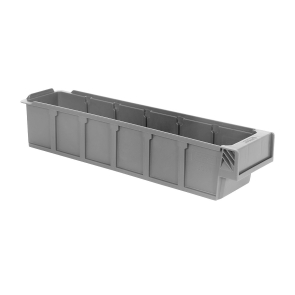 Lagerlåda 1,9L, 400x94x80mm, grå