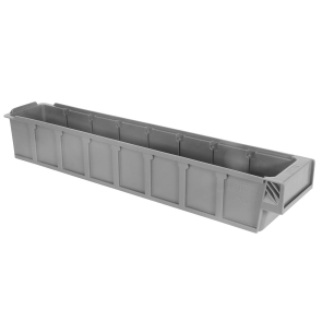 Lagerlåda 2,4L, 500x94x80mm, grå