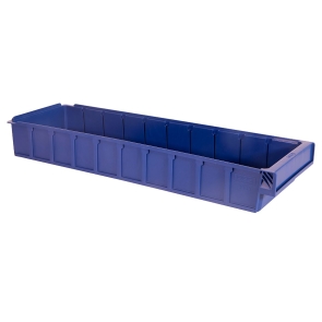 Lagerlåda 6,7L, 600x188x80mm, blå