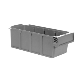 Lagerlåda 2,2L, 300x115x100mm, grå