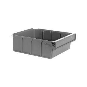Lagerlåda 4,9L, 300x230x100mm, grå