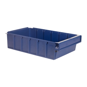 Lagerlåda 6,8L, 400x230x100mm, blå