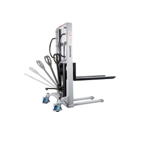 Staplare manuell quicklift, 2500 mmm 1000 kg
