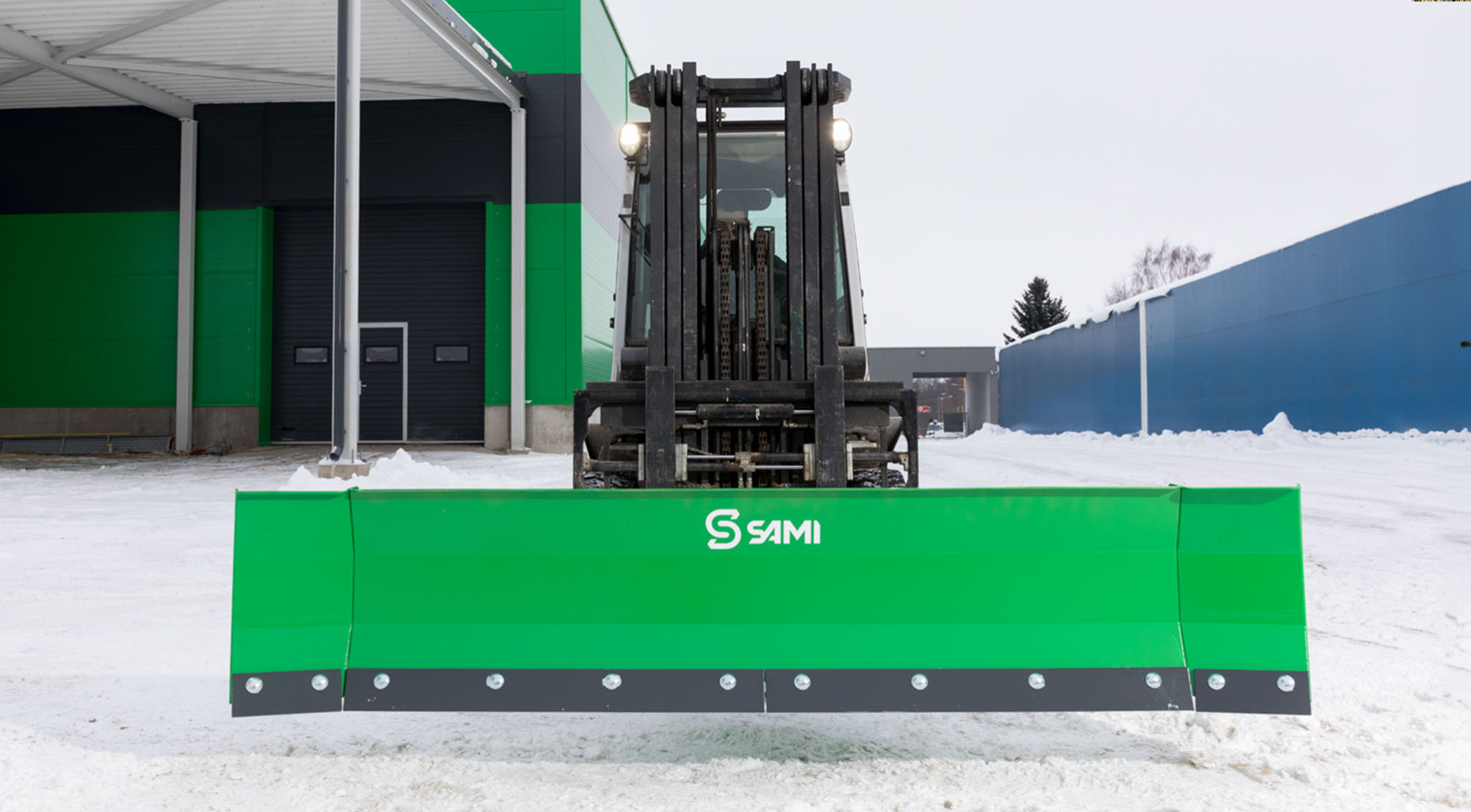 Snöblad till truck, arbetsbredd 2,5 m, SAMI - Bild 3