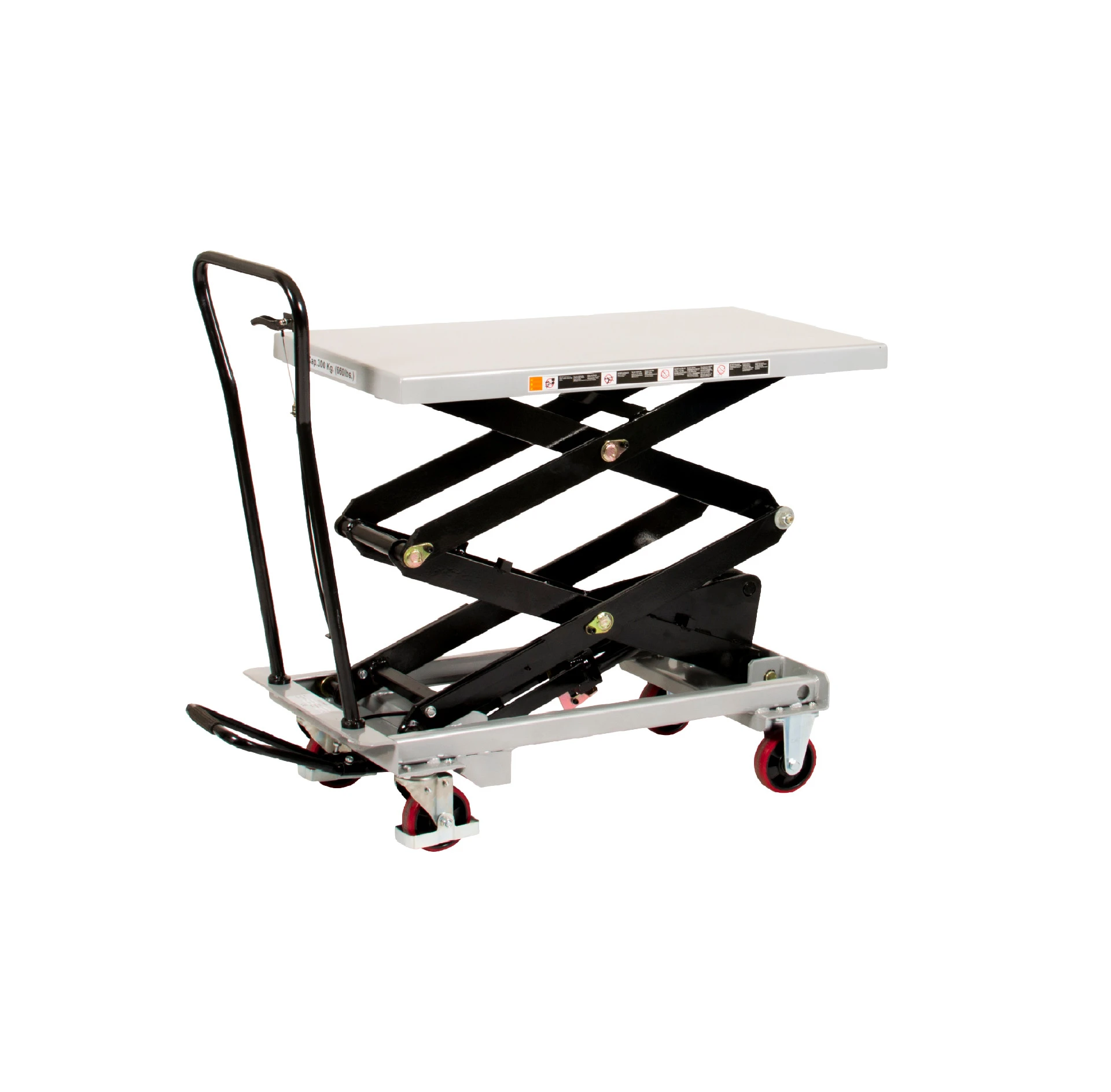 Mobilt lyftbord 300kg, 1010x520mm, BS30D Silverstone