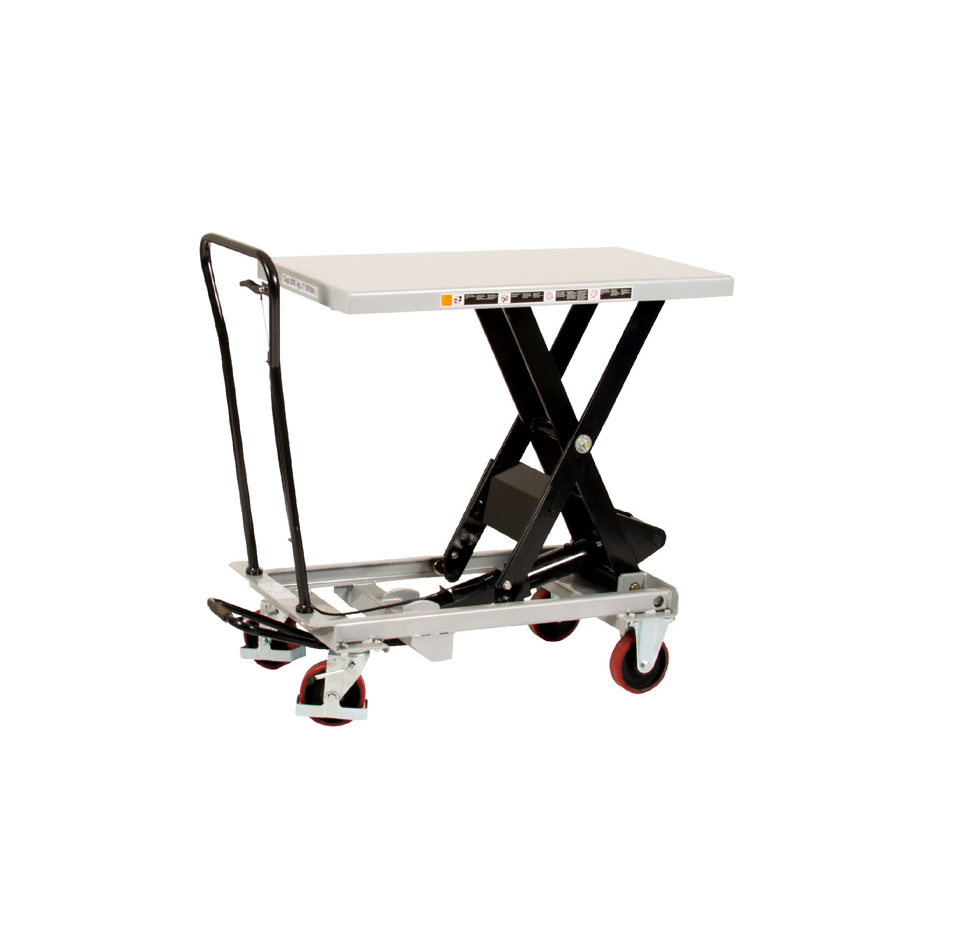 Mobilt lyftbord 500kg, 1010x520mm, BS50 Silverstone
