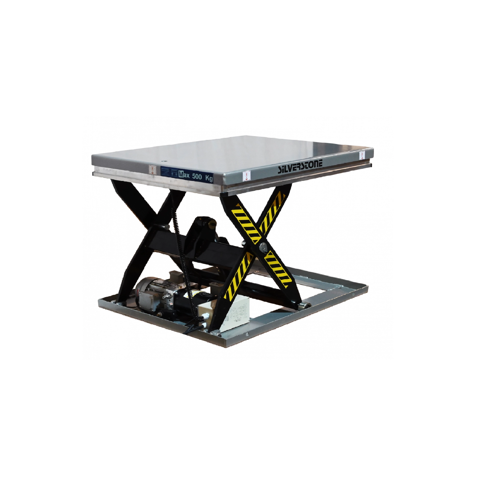 Lyftbord 500 kg, 900x700mm, Silverstone HW501