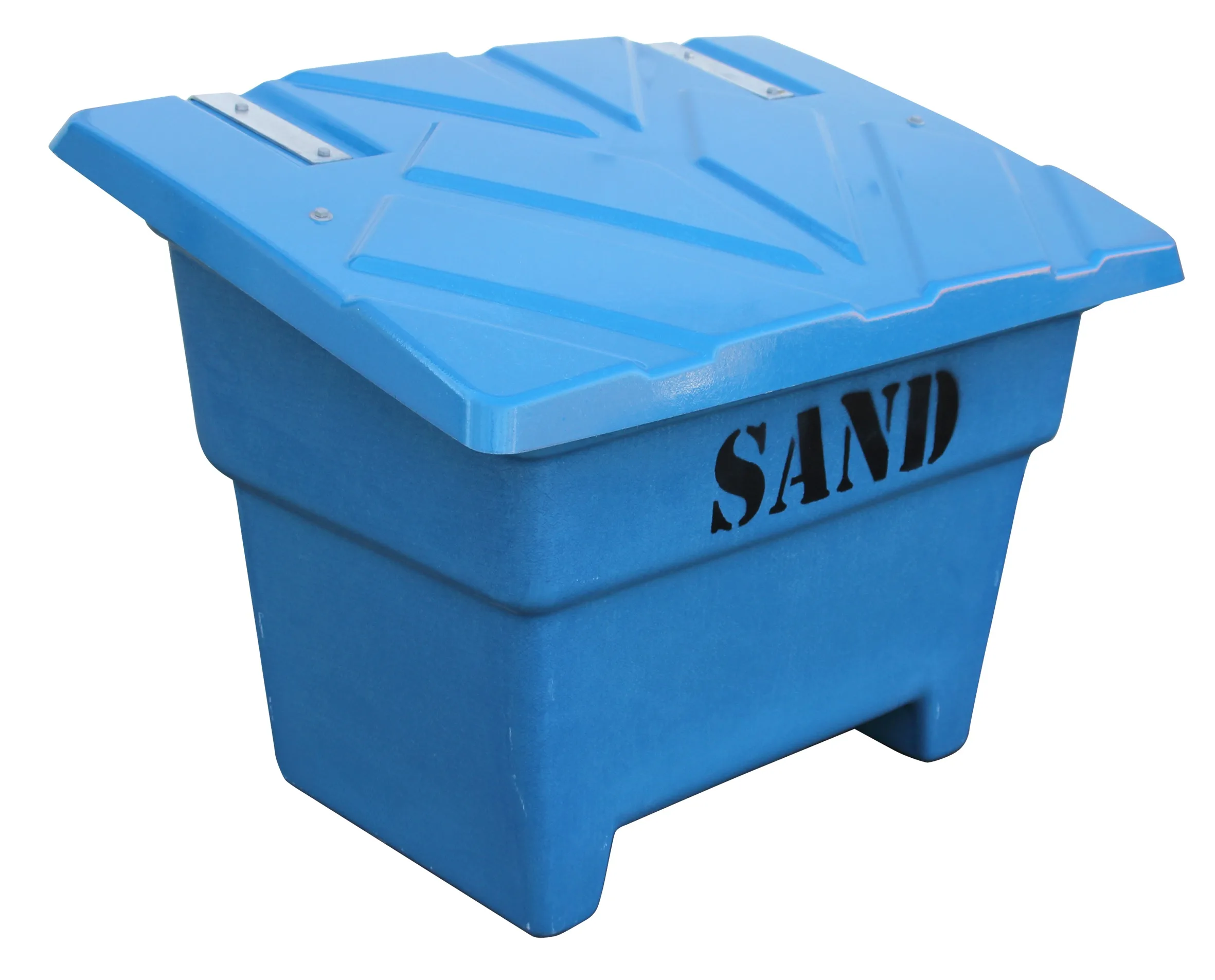Sandbehållare 350L Blå, flyttbar med truck - Bild 2