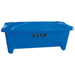 Sandbehållare 475L Blå, extra bred