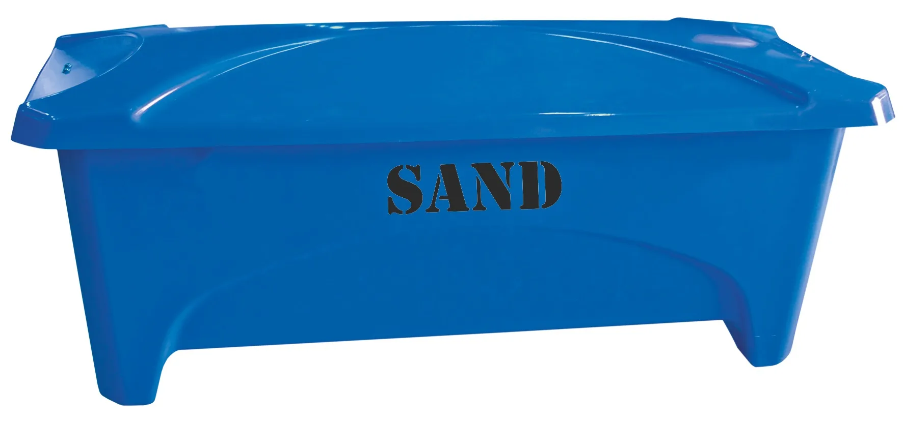Sandbehållare 475L Blå, extra bred