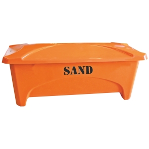 Sandbehållare 475L Orange, extra bred