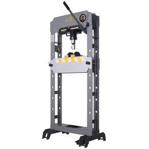 Verkstadspress 20 ton, hand- & lufthydraulisk