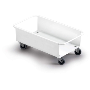 Vagn till Tunna Durabin 60L, vit