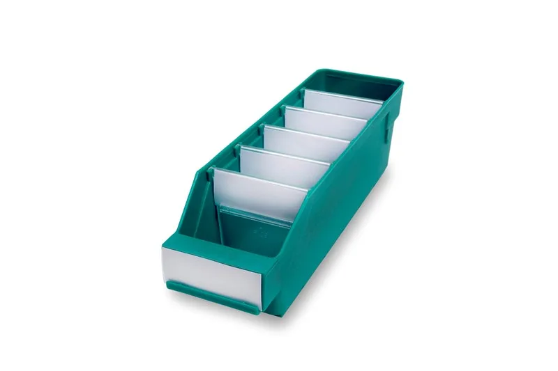 Lagerlåda 300x90x95mm, Stemo 3009, grön