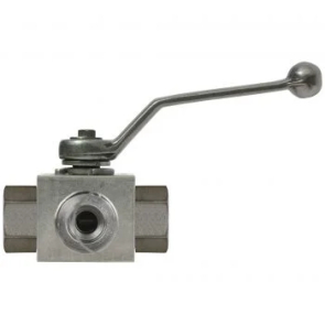 Kulventil 3-vägs 500B 3/8″ inv. gänga