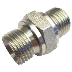 Sexkantnippel stål 1/2″ utv. gänga