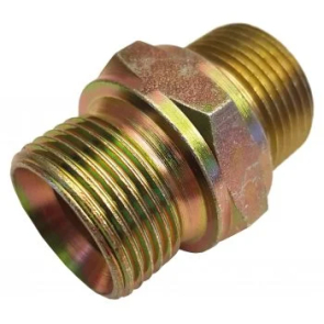Sexkantnippel stål 3/4″ utv. gänga