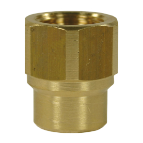 Muff 3/8×1/4 mässing, 400 bar